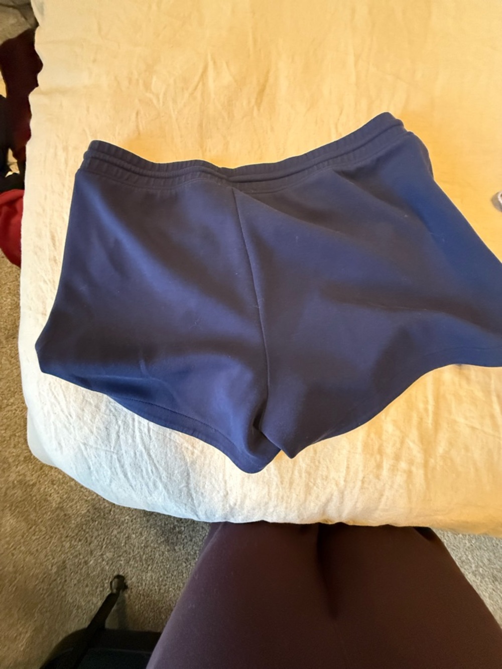 Quince Navy CloudComfort Pull-On Shorts - Picture 3 of 4